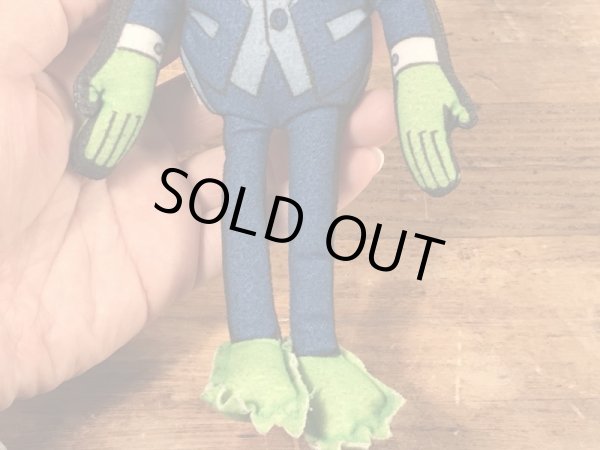 90’sのマペッツのカーミットのヴィンテージのぬいぐるみ