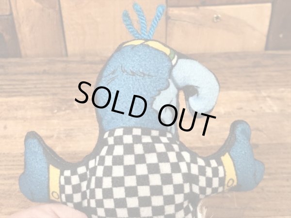 90年代頃のマペッツのゴンゾのビンテージのミニクロスドール