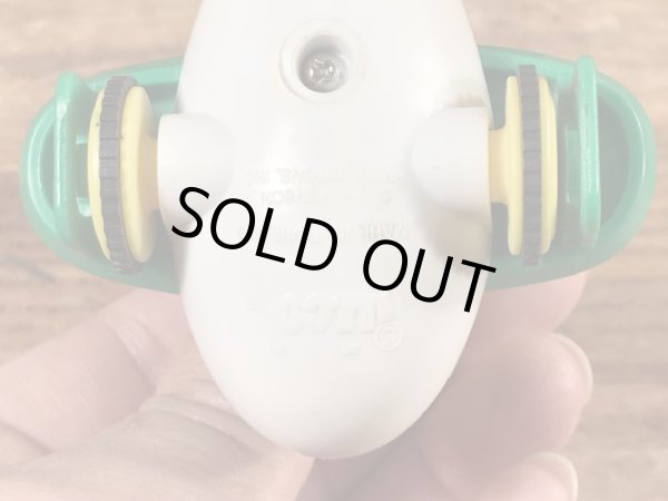 90’sのセサミストリートのビッグバードのヴィンテージの車のおもちゃ