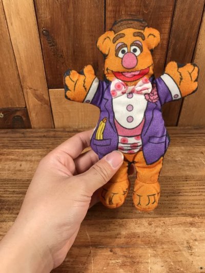 画像1: The Muppet Show “Fozzie Bear” Mini Cloth Doll　フォジー　ビンテージ　ミニクロスドール　マペッツ　90年代