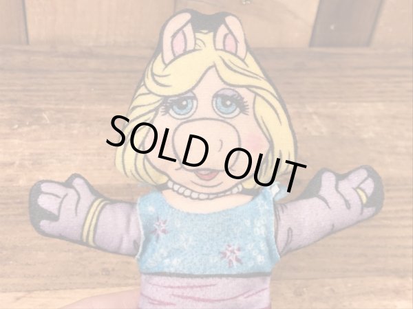 90年代頃のマペッツのミスピギーのビンテージのぬいぐるみ