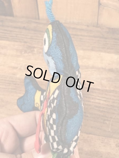 90年代頃のマペッツのゴンゾのビンテージのミニクロスドール