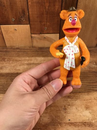 画像1: Muppets “Fozzie Bear” Jack In The Box Meal Toy　フォジー　ビンテージ　ミールトイ　マペッツ　2000年代