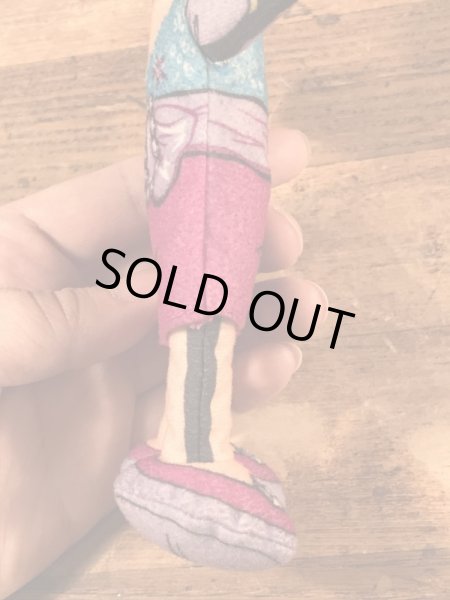 90’sのマペッツのミスピギーのヴィンテージのミニクロスドール