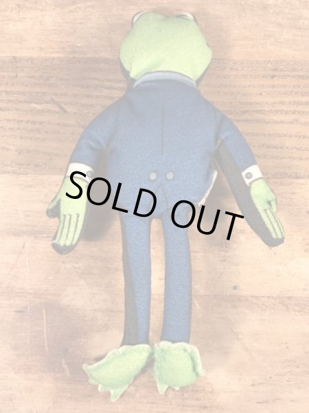 90’sのマペッツのカーミットのヴィンテージのぬいぐるみ