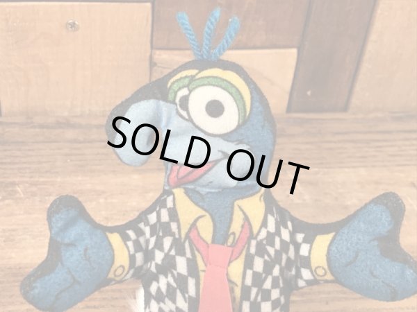 90年代頃のマペッツのゴンゾのビンテージのミニクロスドール