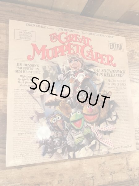 80年代頃のミスピギーなどのマペッツのビンテージのレコード