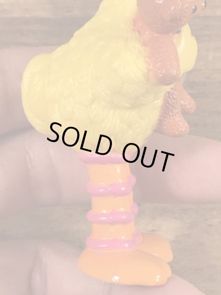 90’sのセサミストリートのビッグバードのヴィンテージのPVCフィギュア