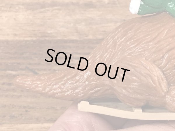 80年代頃のセサミストリートのスナッフィーのビンテージのPVCフィギュア