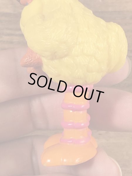 90’sのセサミストリートのビッグバードのヴィンテージのPVCフィギュア