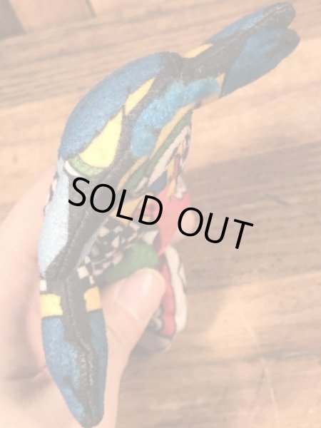 90年代頃のマペッツのゴンゾのビンテージのミニクロスドール