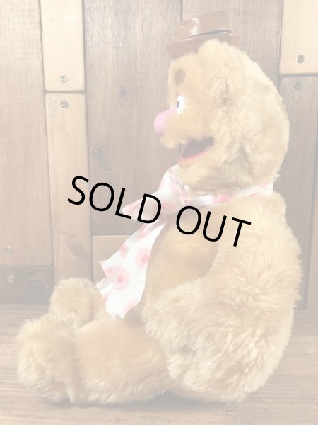 80’sのマペットショウのフォジーのヴィンテージのぬいぐるみ