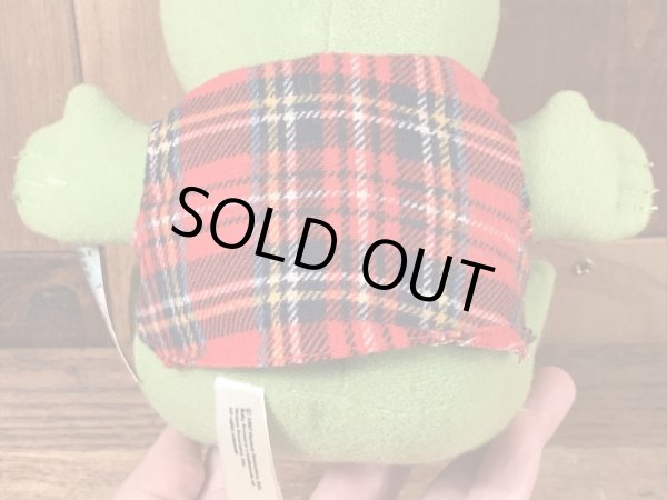 80’sのベイビーマペッツのカーミットのヴィンテージのプラッシュドール