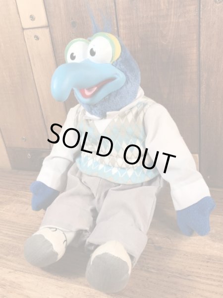 80’sのマペットショウのゴンゾのヴィンテージのぬいぐるみ