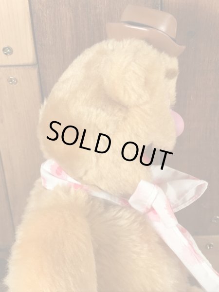 80’sのマペットショウのフォジーのヴィンテージのぬいぐるみ