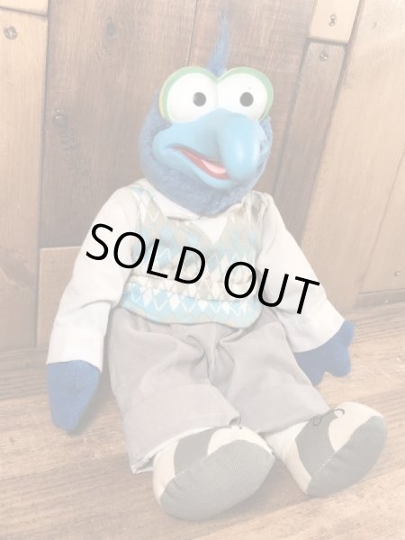 80年代頃のマペッツのゴンゾのビンテージのプラッシュドール