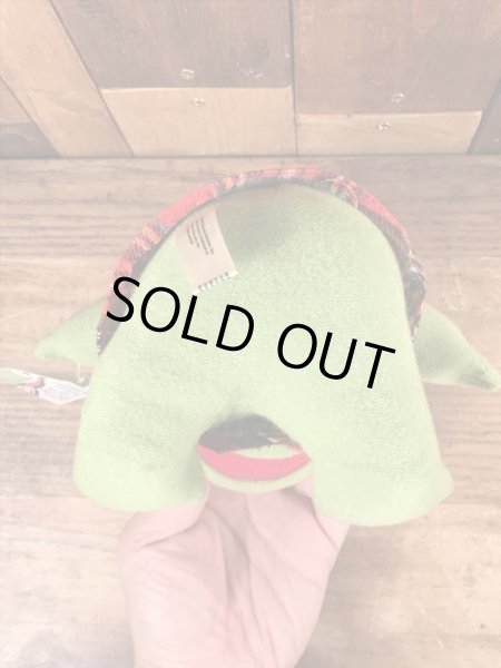 80’sのベイビーマペッツのカーミットのヴィンテージのプラッシュドール