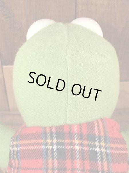 80年代頃のベイビーマペッツのカーミットのビンテージのぬいぐるみ