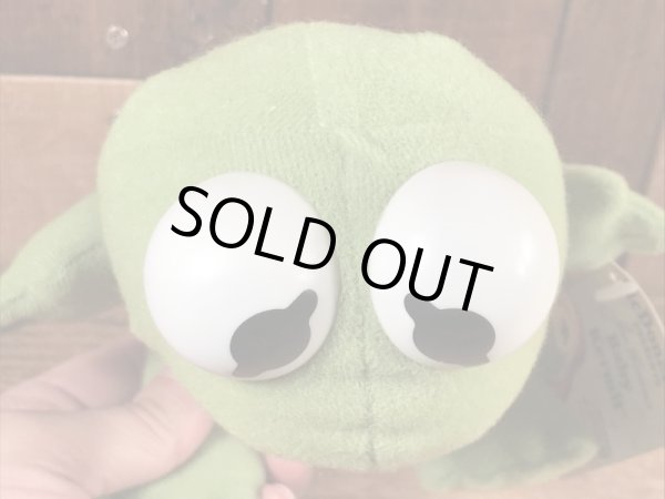 80年代頃のベイビーマペッツのカーミットのビンテージのぬいぐるみ