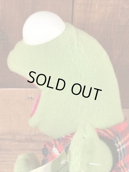 80年代頃のベイビーマペッツのカーミットのビンテージのぬいぐるみ