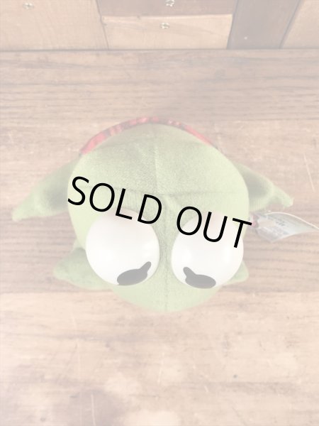 80年代頃のベイビーマペッツのカーミットのビンテージのぬいぐるみ