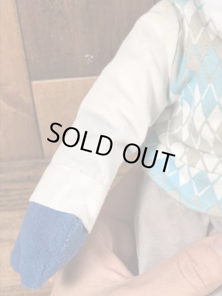 80’sのマペットショウのゴンゾのヴィンテージのぬいぐるみ