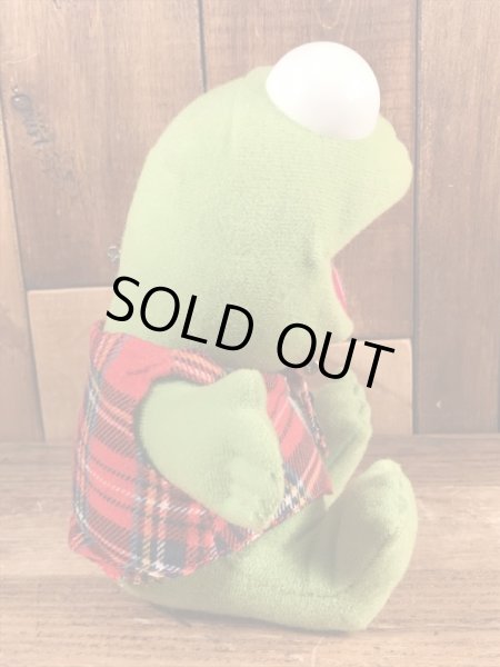 80年代頃のベイビーマペッツのカーミットのビンテージのぬいぐるみ