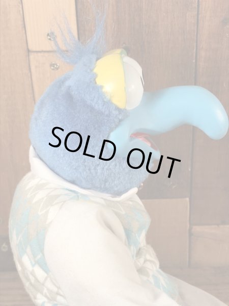 80’sのマペットショウのゴンゾのヴィンテージのぬいぐるみ