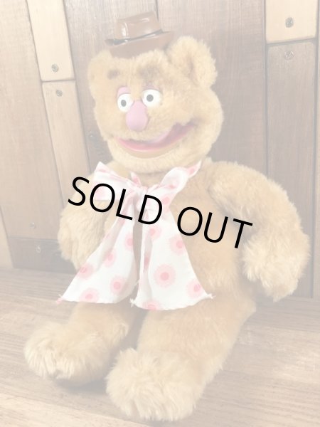 80’sのマペットショウのフォジーのヴィンテージのぬいぐるみ