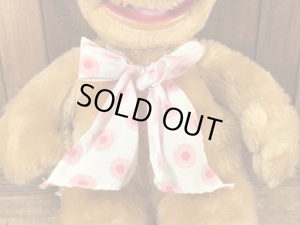 80’sのマペットショウのフォジーのヴィンテージのぬいぐるみ