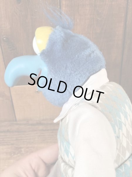 80’sのマペットショウのゴンゾのヴィンテージのぬいぐるみ