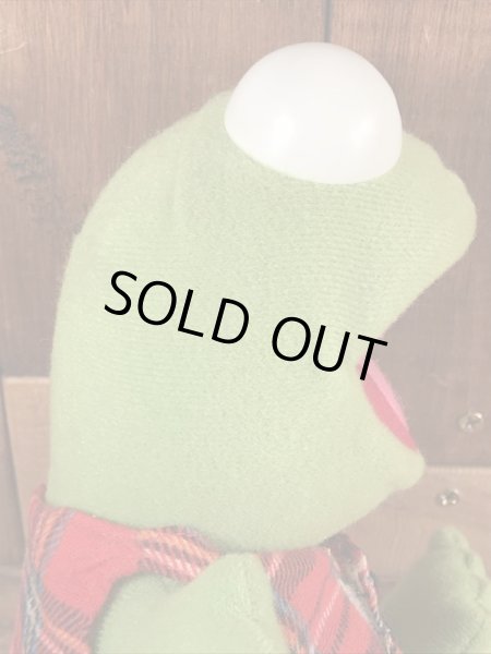 80年代頃のベイビーマペッツのカーミットのビンテージのぬいぐるみ