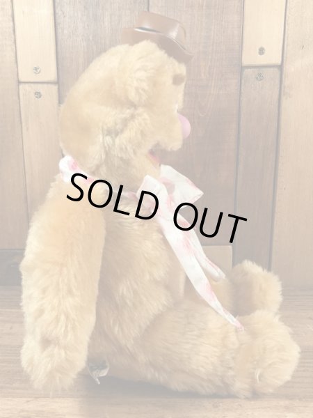 80年代頃のマペッツのフォジーのビンテージのプラッシュドール