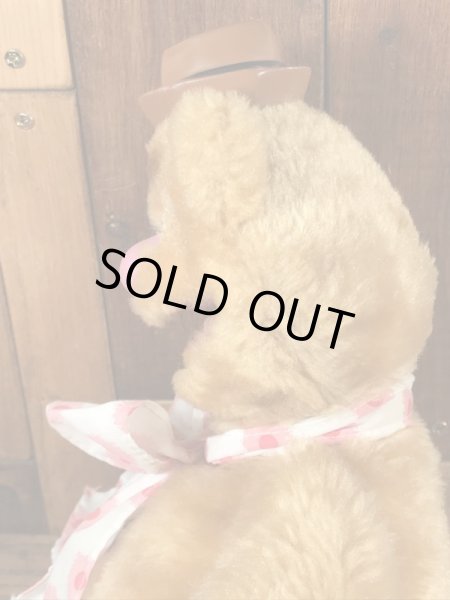 80’sのマペットショウのフォジーのヴィンテージのぬいぐるみ