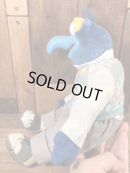 80’sのマペットショウのゴンゾのヴィンテージのぬいぐるみ