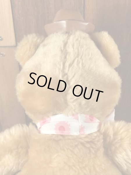 80’sのマペットショウのフォジーのヴィンテージのぬいぐるみ