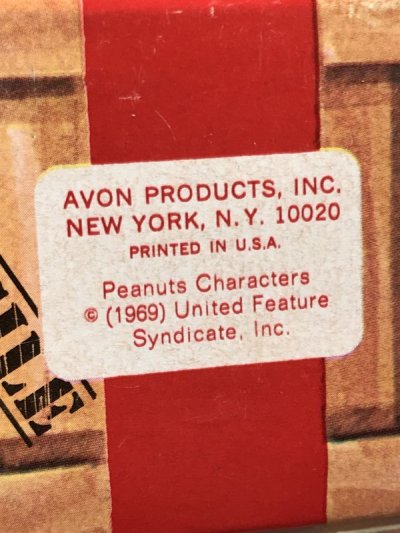 画像3: Avon Peanuts Snoopy After Shave Milk Glass Bottle　スヌーピー　ビンテージ　ミルクガラスボトル　アフターシェーブ　70年代