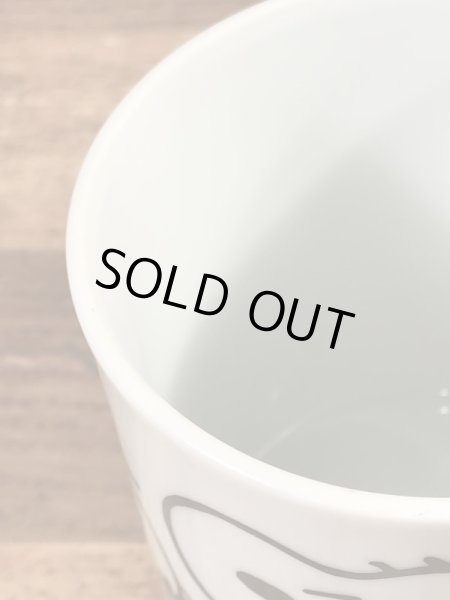 70年代頃の陶器製のスヌーピーのビンテージのマグカップ