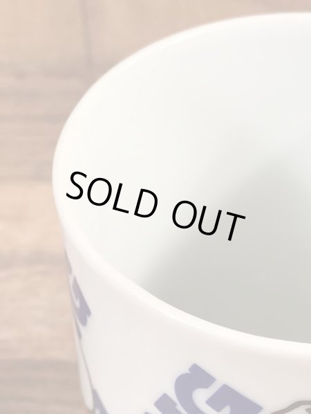 70年代頃のスヌーピーのビンテージのセラミックマグ