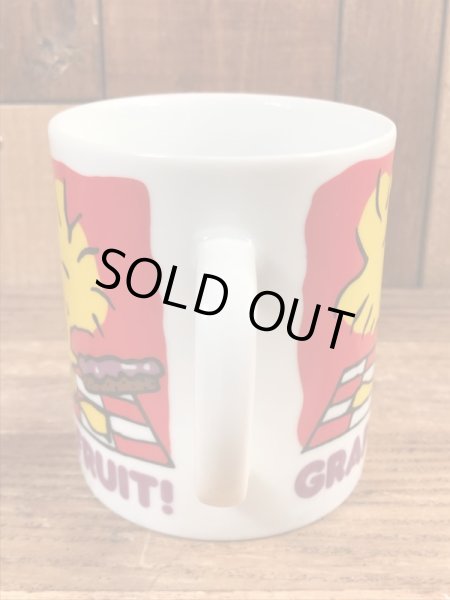 70年代頃のスヌーピーのウッドストックのビンテージのマグカップ