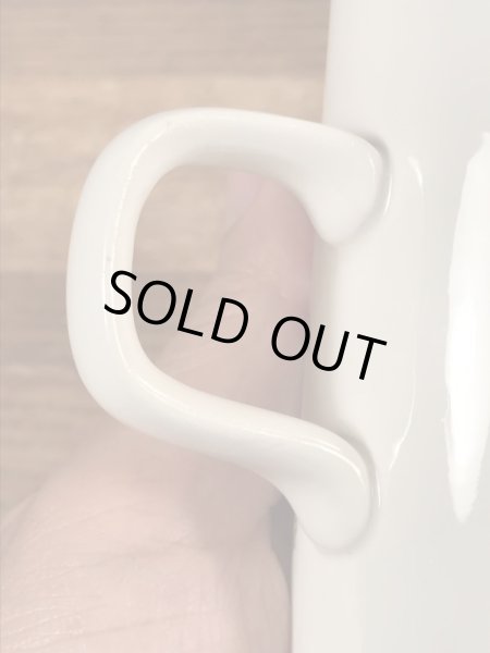 70’sのスヌーピーとウッドストックのヴィンテージのセラミックマグ