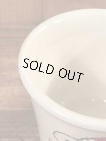 70年代頃のホットチョコレートのスヌーピーのビンテージのマグカップ