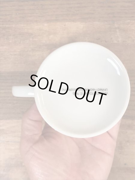 70’sのスヌーピーのウッドストックのヴィンテージのセラミックマグ