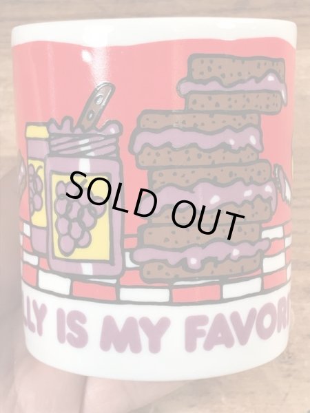 70’sのスヌーピーのウッドストックのヴィンテージのセラミックマグ