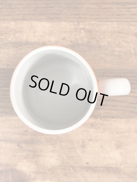 70年代頃のフライングエースのスヌーピーのビンテージのマグカップオルゴール