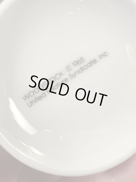 70年代頃のスヌーピーのウッドストックのビンテージのマグカップ