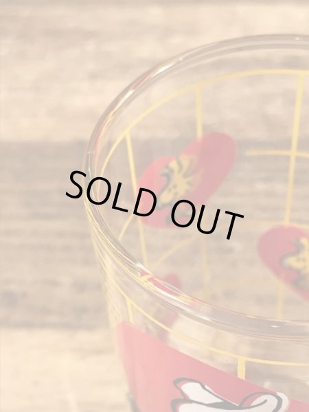 80年代頃のナッツベリーファームのスヌーピーのビンテージのグラス