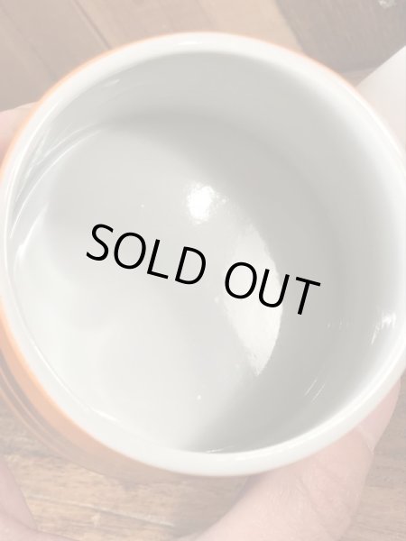 70年代頃のフライングエースのスヌーピーのビンテージのマグカップオルゴール