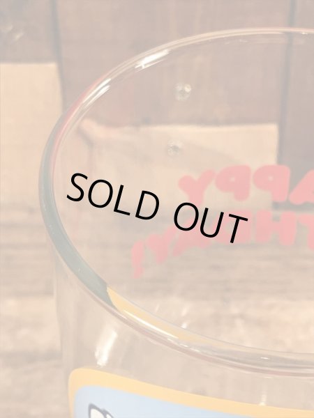 70年代頃のスヌーピーのビンテージのビッググラス