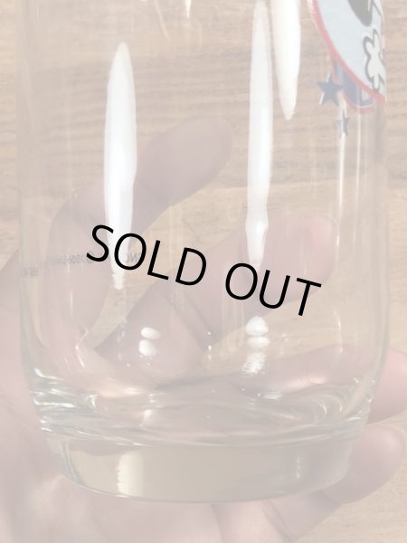 80年代頃のアンカーホッキング社製のスヌーピーのヴィンテージのガラスコップ